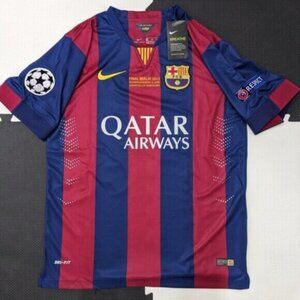 Neymar JR Barcelona 2014/15 Champions League Nike Retro Jersey